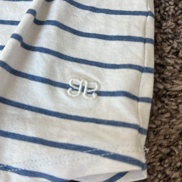 Albion Basic Tee Venice Stripe; Sz Large - Picture 4 of 6